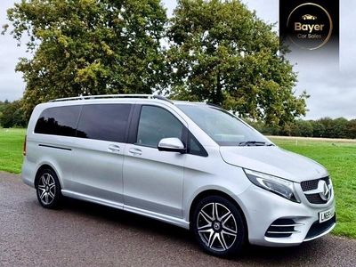 Silver Used 2019 Mercedes V300 AMG line MPV | £33,500
