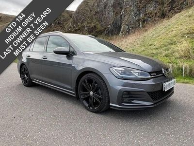 Begagnad VW Golf VII GTD 184 HK (135 kW) 2018 Grå Kombi