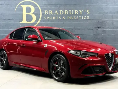 Used Alfa Romeo Giulia Quadrifoglio 510 HP (375 kW) 2018 Red Sedan
