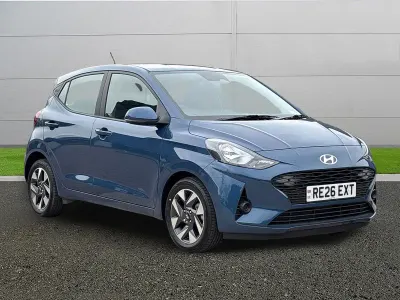 New Hyundai i10 Advanced 2026 Blue Hatchback