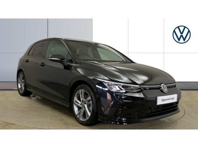 Used VW Golf VIII R-line 130 HP (95 kW) 2022 Black Hatchback