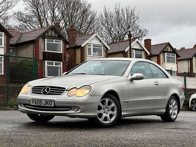 Silver Used 2005 Mercedes CLK320 Avantgarde Coupe | £2,295