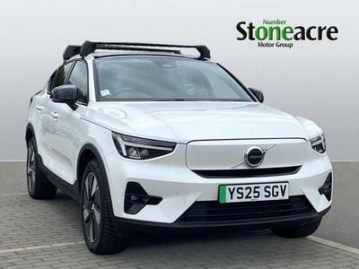 White Used 2024 Volvo EC40 Plus SUV | £31,000 (Fair price)