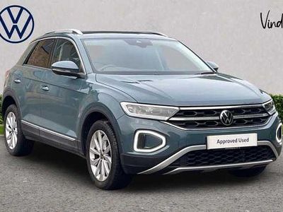 Blue Used 2022 VW T-Roc Style SUV | £22,298 (Fair price)