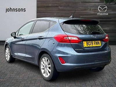 Used Ford Fiesta Titanium 99 HP (72 kW) 2019 Blue Hatchback