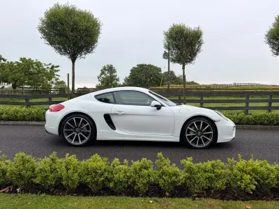 Used Porsche Cayman 2014 White Coupe