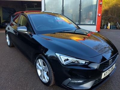Used Seat Leon FR 110 HP (80 kW) 2021 Black Hatchback