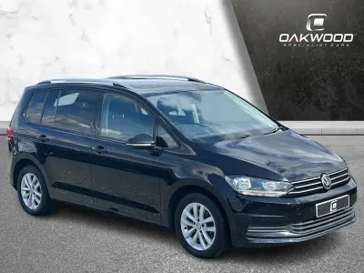 Used VW Touran Family 115 HP (84 kW) 2018 Black MPV