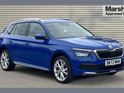 Used Skoda Kamiq SE L Executive 115 HP (84 kW) 2024 Blue SUV