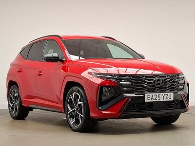 Red Used 2025 Hyundai Tucson N Line SUV | £25,498 (Fair price)