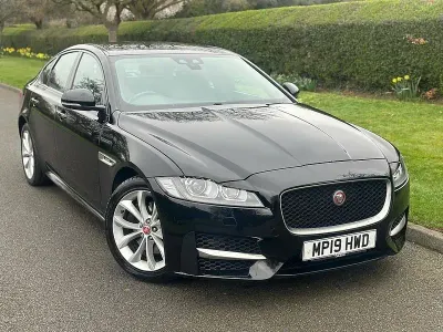 Used Jaguar XF R-Sport 2019 Black Sedan