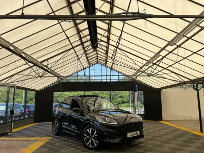 Used Ford Kuga ST-Line X 190 HP (139 kW) 2021 Agathe black (premium paint) SUV