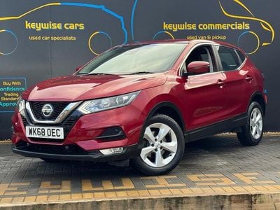 Used Nissan Qashqai Acenta Premium 115 HP (84 kW) 2018 Red SUV