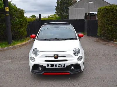 Used Abarth 595 Competizione 180 HP (132 kW) 2016 White Hatchback