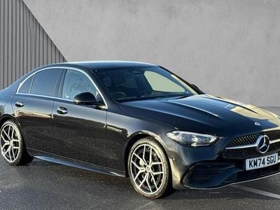 Black Used 2024 Mercedes C300 AMG Line Premium Plus Sedan | £37,295 (Expensive)