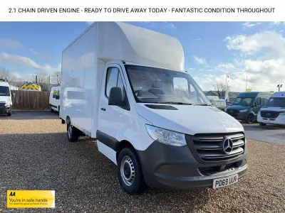Used Mercedes Sprinter 114 HP (83 kW) 2019 White Van