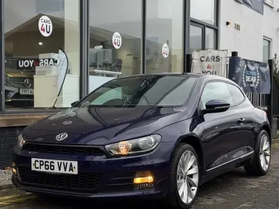 Used VW Scirocco GT 150 HP (110 kW) 2017 Purple Coupe