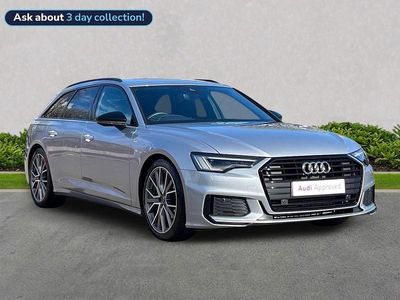 Used Audi A6 Black Edition 204 HP (150 kW) 2023 Silver Estate