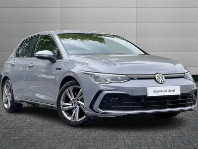 Used VW Golf VIII R-line 150 HP (110 kW) 2023 Moonstone grey Hatchback