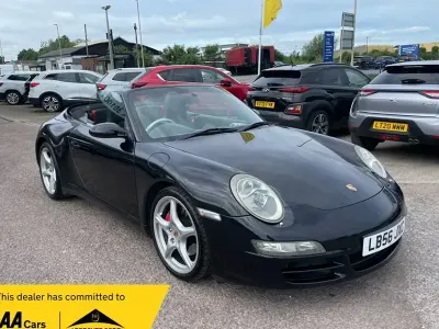 Used Porsche 911 Carrera 4S Cabriolet 350 HP (257 kW) 2006 Black Cabriolet