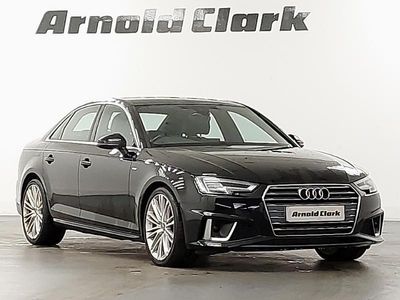 Black Used 2019 Audi A4 S-Line Sedan | £16,998 (A bit pricey)