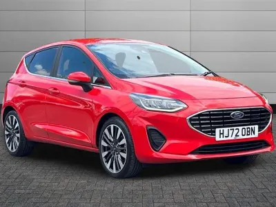 Usado Ford Fiesta Titanium X 125 HP (91 kW) 2022 Vermelho Citadino