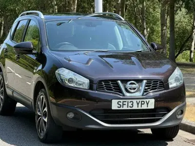 Used Nissan Qashqai N-TEC 110 HP (80 kW) 2013 Black SUV