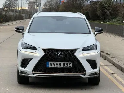 Used Lexus NX300h Sport Line 197 HP (144 kW) 2019 White SUV
