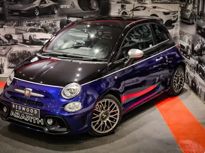Used Abarth 595 Turismo 165 HP (121 kW) 2017 Black/blue Hatchback