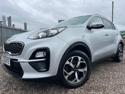 Używany Kia Sportage 134 KM (98 kW) 2020 Srebrny SUV