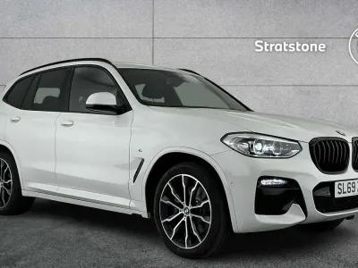 Begagnad BMW X3 M Sport 181 HK (133 kW) 2019 Vit SUV