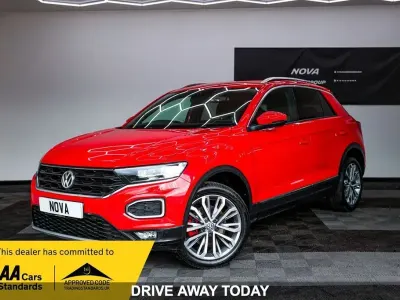 Used VW T-Roc SEL 150 HP (110 kW) 2018 Red SUV