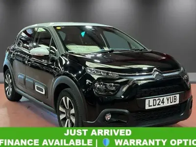 Used Citroën C3 PureTech 110 HP (80 kW) 2024 Black Hatchback