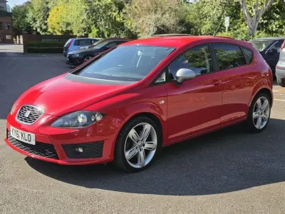 Used Seat Leon FR 211 HP (155 kW) 2011 Red Hatchback