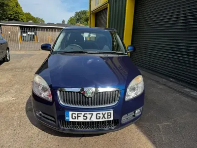 Used Skoda Fabia 2007 Blue Hatchback