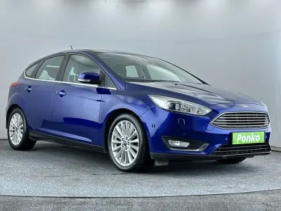 Używany Ford Focus Titanium X 150 KM (110 kW) 2017 Niebieski Hatchback