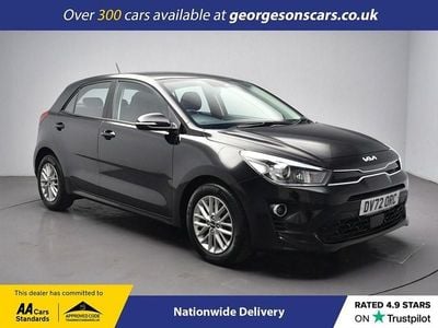 Used Kia Rio 99 HP (72 kW) 2022 Black Hatchback