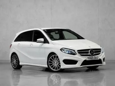 Used Mercedes B180 Premium 122 HP (89 kW) 2015 White Hatchback