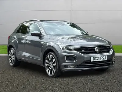 Używany VW T-Roc R-line 150 KM (110 kW) 2021 Szary SUV