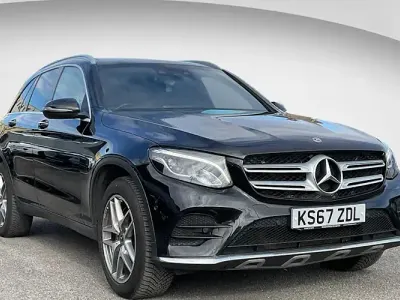 Used Mercedes GLC250 AMG line 204 HP (150 kW) 2017 Black SUV
