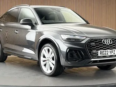 Used Audi Q5 Sportback Comfort 204 HP (150 kW) 2022 Daytona gray pearl effect/daytona gray pearl effec SUV