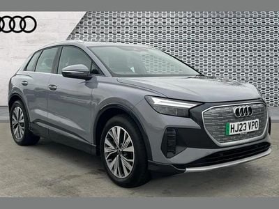 Grey Used 2023 Audi Q4 e-tron Sport SUV | £22,690 (Good price)