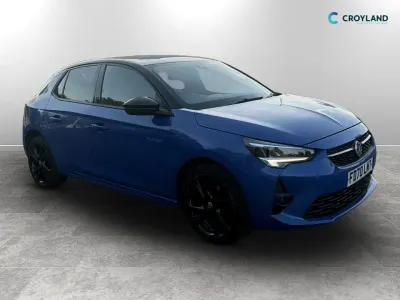 Used Vauxhall Corsa SRi 100 HP (73 kW) 2020 Blue Hatchback