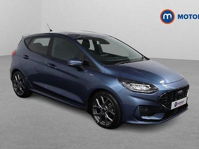 Blue Used 2022 Ford Fiesta ST-Line Hatchback | £14,749 (Fair price)
