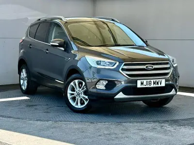Used Ford Kuga Titanium 120 HP (88 kW) 2018 Grey SUV