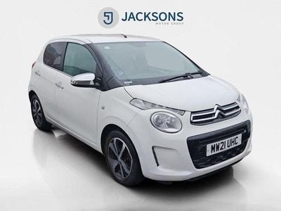 Used Citroën C1 Shine 72 HP (52 kW) 2021 White Hatchback