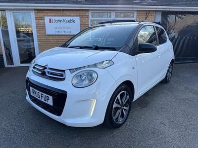 Used Citroën C1 Flair 68 HP (50 kW) 2015 White Hatchback