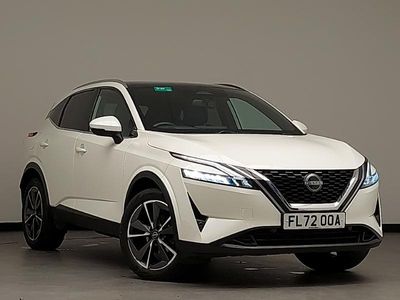 White Used 2022 Nissan Qashqai Tekna SUV | £21,298 (Expensive)