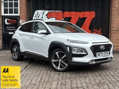 Used Hyundai Kona Premium 120 HP (88 kW) 2021 White SUV
