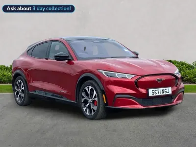 Käytetty Ford Mustang Extended Range 351 HP (258 kW) 2021 Punainen Katumaasturi